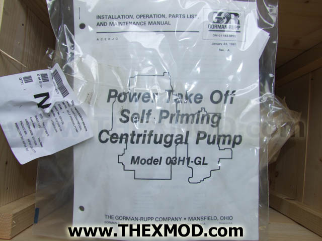 Pump Centrifugal - 03H1-GL-2
