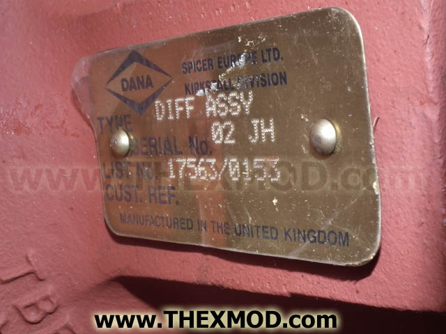 Differential Driving Axel - Rear - 91060060-3