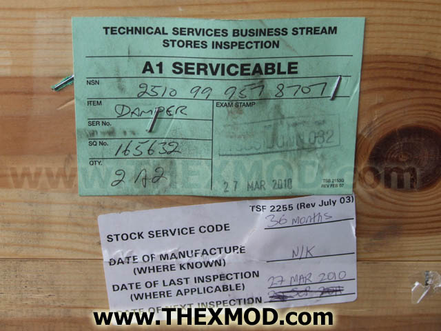 Damper Lockout - FV2214570-2