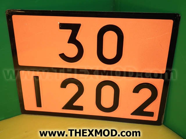 Plate - Designation 30 - 1202 - KP-1202/30-1202-1