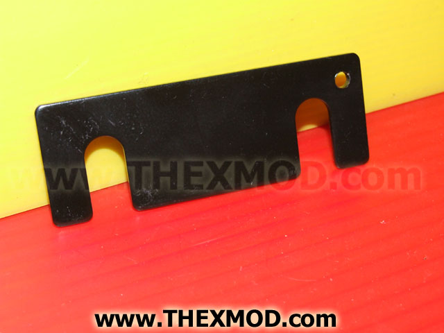 Spacer - 85.5mm LG - 30.5mm WD - 2mm THK - 2 Slo-1