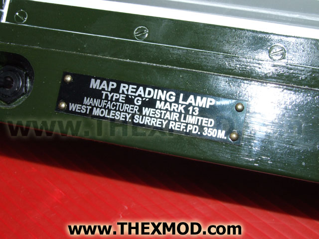 LIGHT - LIGHT PANEL - MAP READING - FV562011-6