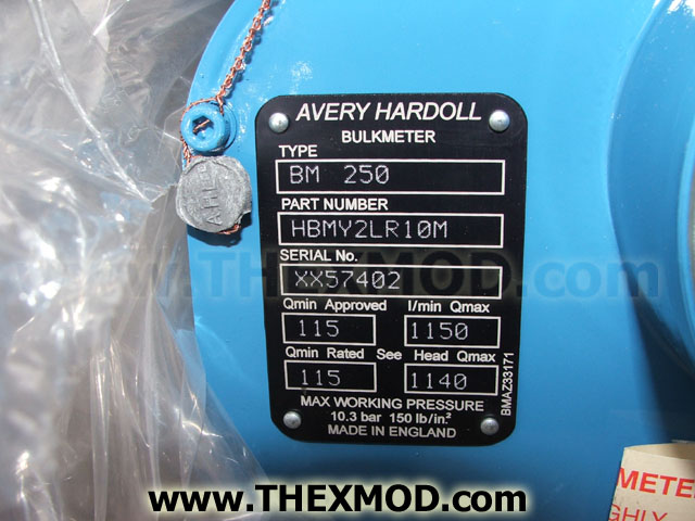 Flowmeter - Kerosene - Avery Hardoll - BM 205 -2