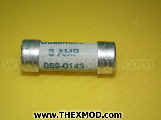 Fuse - 3A Cartridge - 59-96-1