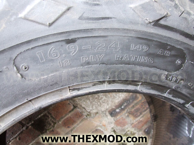 Tyre - Goodyear - 16.9 - 24 - 12 Ply - Industrial-2