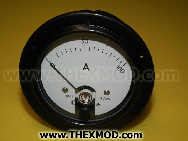 Gauge - Ammeter 66-7PT2 - 084-75ADIAO/100A-1