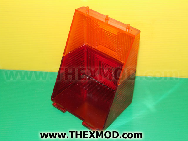 Lens - Amber - Red - 105mm W 135mm H 80mm LG -2