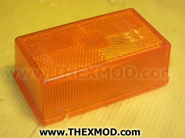 Lens - Marker - Amber - 60mm W - 102mm L-1