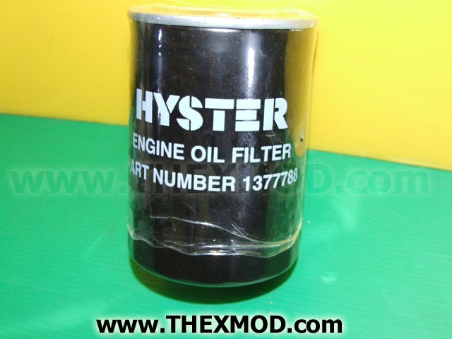 Filter - Oil - Hyster - Part No. 1377788-1