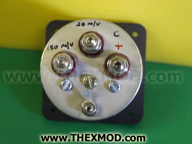 Gauge - Ammeter Panel - Duel Scaled - 0-75A / 0--2