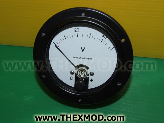 Gauge - Voltmeter - 0 - 50V DC - 65mm -1