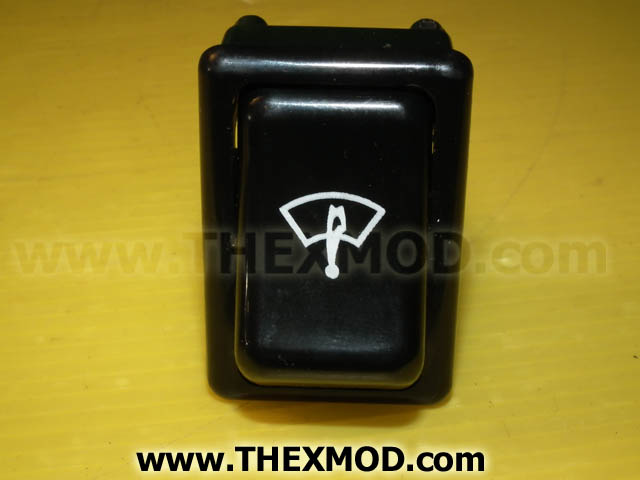 Switch - Push - Windscreen Wash- 62-00050-000 - 39767 159SA-3