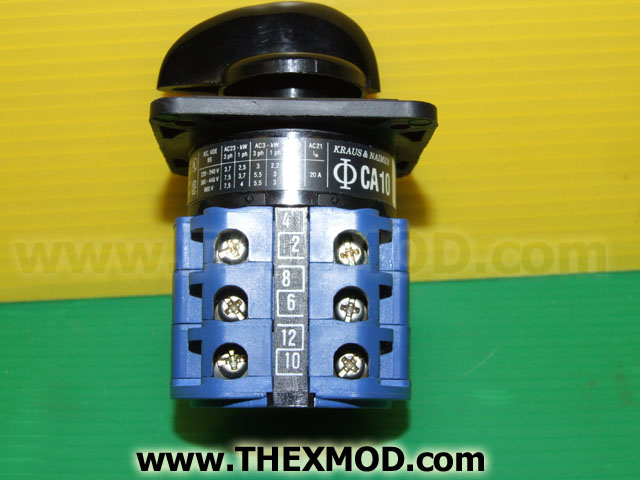 Switch - Rotary - Kraus & Naimer : CA10/A299-3