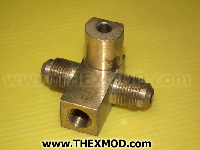 Adapter T - 5/8 UNF Male 1/4 End - 1/4- FV758888-1