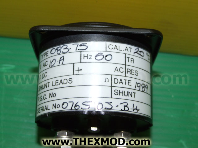 Gauge - Ammeter - 2 IN - 0 - 10 AMPS 50HZ-3
