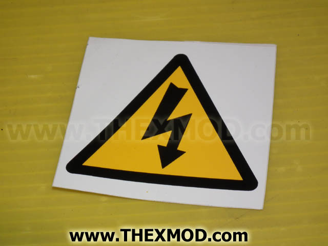 Label - Volts Hazard - 42-0500-1