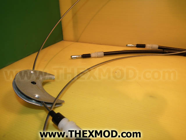 Handbrake cable & Conduit - BW208550 - 6194542-2