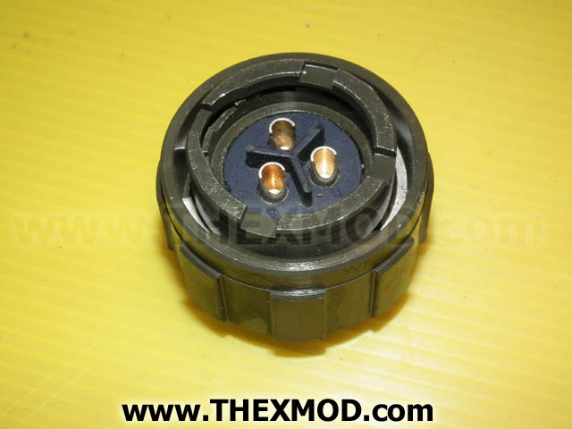 Socket - 3 Pole 19a male shell - 508-1-07205-225-1