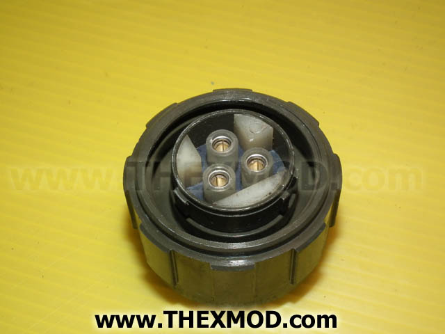 Socket - 3 Pole 19a male shell - 508-1-07205-225-2