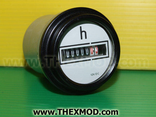 Gauge - Hours Run - 12V - -1