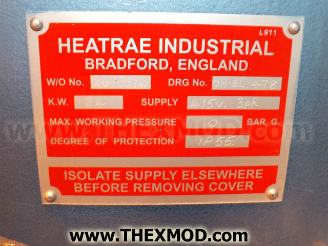 Heater Lub Oil - 24 kw - 1190 mm x 615 mm x 400 mm-1