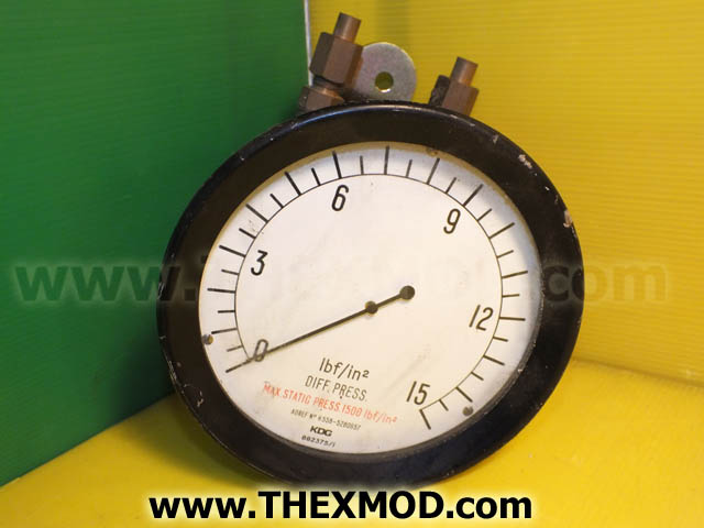 Gauge Pressure Difference - 0-15 ibf/in2- 882375/1-1