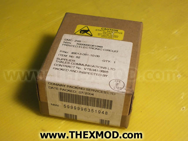Panel - Curcuit - 19 Resists - 49013-081-10-1