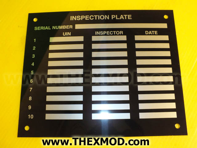 Plate ID - 181mm x 151mm x 0.5mm - FV2231300-1
