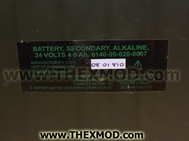 Battery Secondary Alkaline - RACAL 28050-455-10-2