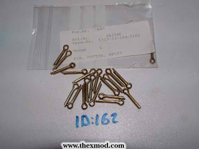 Pin Cotter Steel - 16mm o/a dia - 3.20mm - DIN94-3-1
