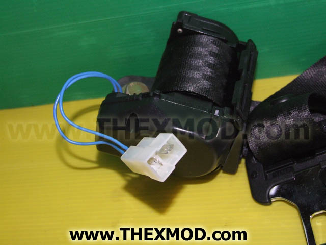 Seat Belt - 2520mm Effective - Sort Cabin Belt - -3