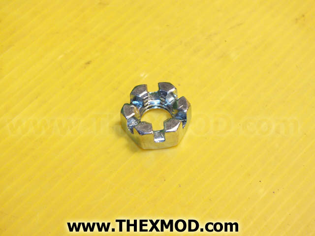 Nut - Slotted - Hexagon - 0637 009 501-1