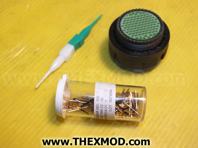 Connector Plug - 33mm Long - 45mm dia - BS9522-2