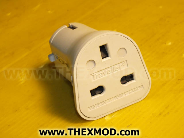 Travel plug Adaptor - 13a - Worldwide - TRA3-1