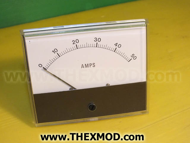 Gauge - Ammeter - 0 to 50 a dc - PL0007-1