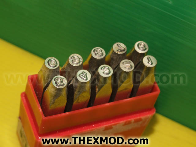 Punch Set - Metal - 3mm - 0-9-2