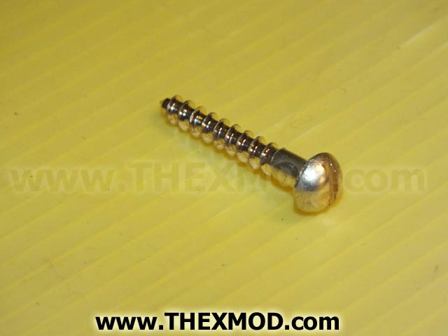 Screw Wood - 6 x 1in Long - Brass - BS1210-1