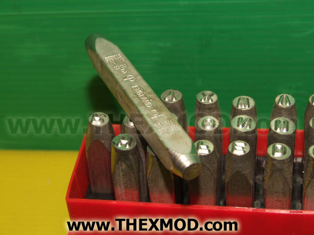 Punch Set - Metal - 3mm - A - Z-3