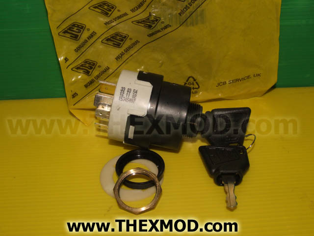 Switch - Ignition - JCB - With Keys - 701/80184-2
