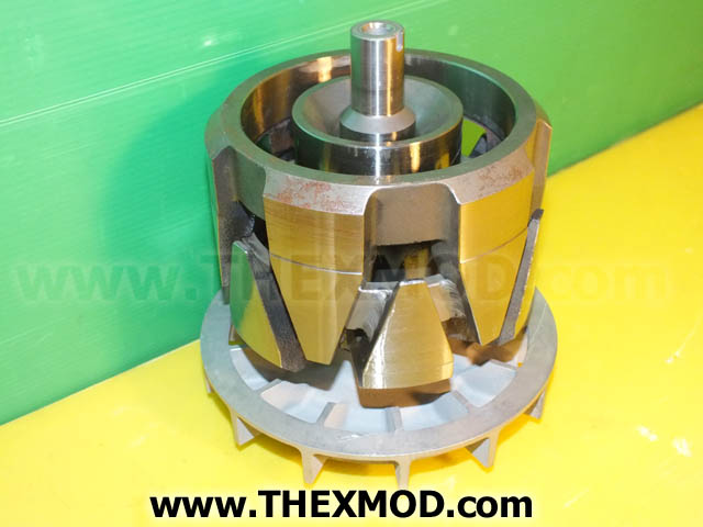 Pole Shaft & Fan Rotor - 503-1-06991-000-1