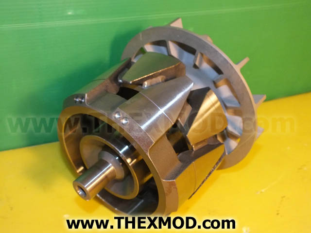 Pole Shaft & Fan Rotor - 503-1-06991-000-2