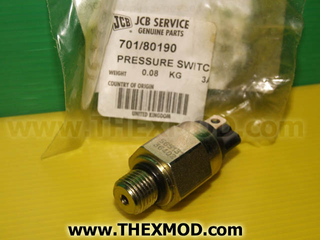 Switch - Pressure - 75 BAR - JCB -  701/80190-1