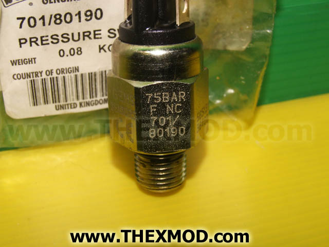 Switch - Pressure - 75 BAR - JCB -  701/80190-3