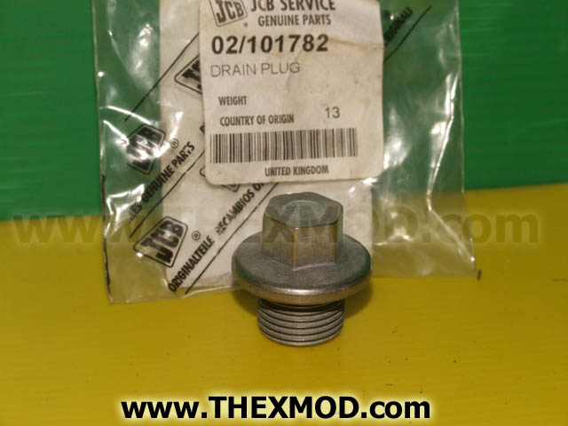 Plug - Drain - JCB - 02/101782-1