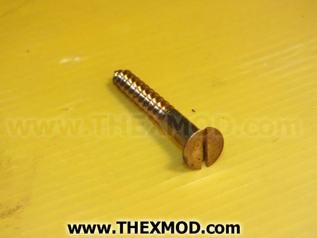Screw Wood Brass - 12 x 1/4in Long - BS1210-1