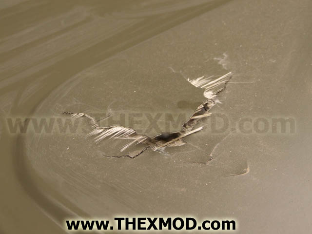 Panel - Roof - Fiber Glass -  Damaged-5