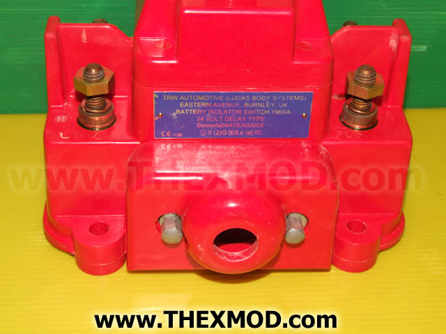 Switch - Battery Isolation Lucas - SSB101 / 196SA-3