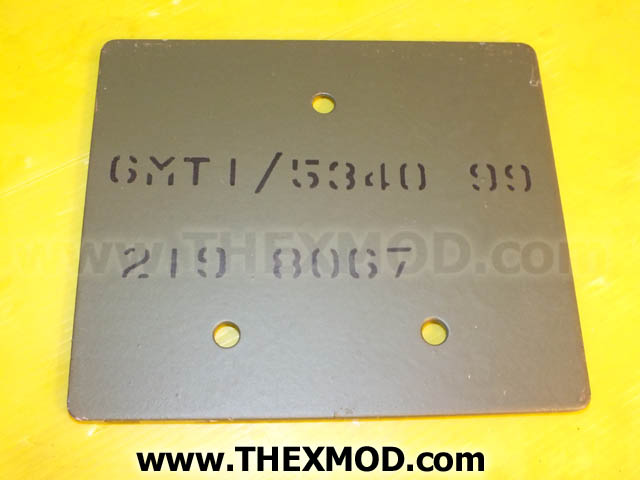 Plate Mounting - V14222/03-1