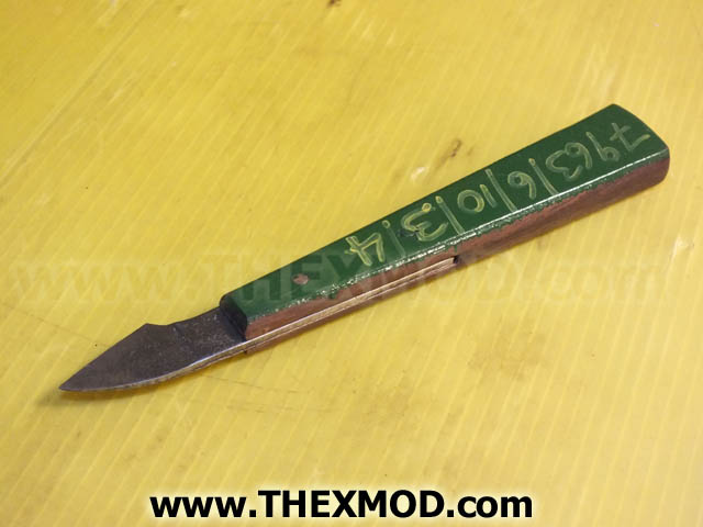 Knife Stencil Cutting - 1 1/2in Long Blade -1
