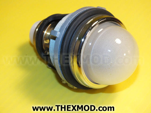 Light - Indicator - Frosted Clear - 7670-BC-1